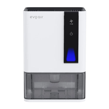 Dezumidificator de aer EVOAIR HIDRY PLUS, Funcție AUTO Dezghețare, 3 Viteze, Lumină Ambientală (7 culori), Rezervor 1.9L, Capacitate 900ml/24 ore