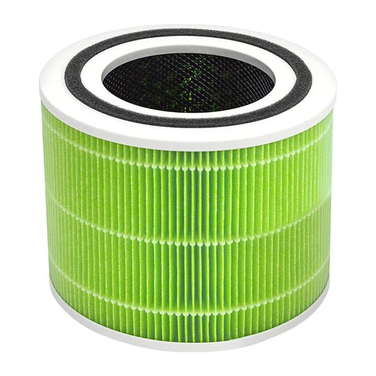 Filtru purificator de aer LEVOIT Core 300 / Core P350 pentru mucegai si bacterii, Original, 3 în 1, Pre filtru, True HEPA, Carbon Activ cu eficiență ridicată, Verde