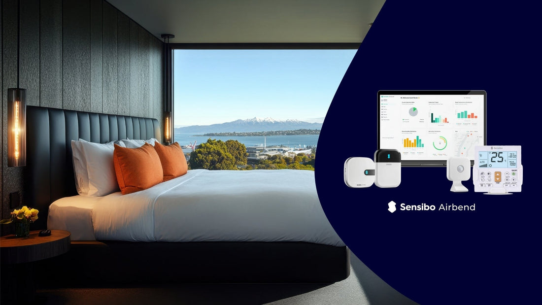 Viitorul ospitalității sustenabile începe cu Sensibo Airbend