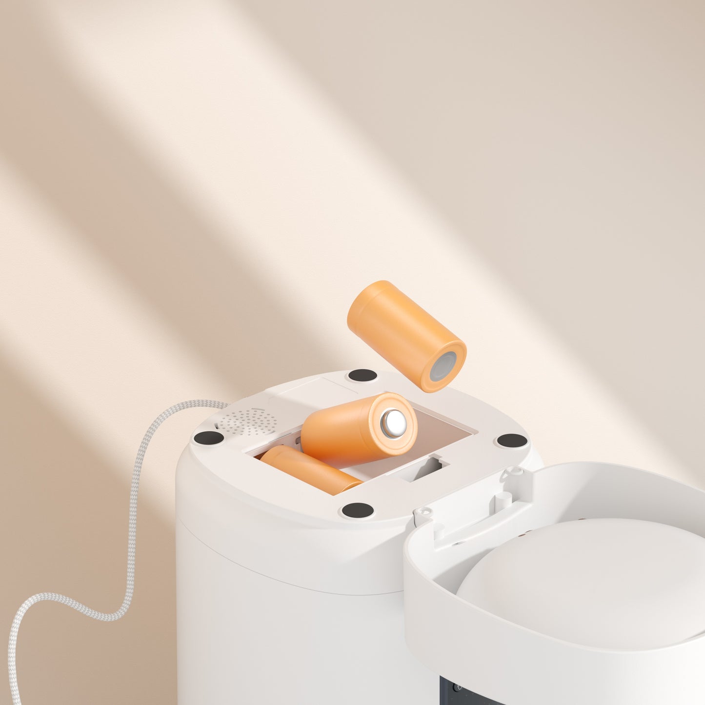 Dispancer Hrănire Animale Smart AQARA C1, Zigbee, Control Aplicație, Programare Cantitate & Timp, Compatibil Smart Home, Materiale Sigur Alimentar, Funcționare Baterii Opțională