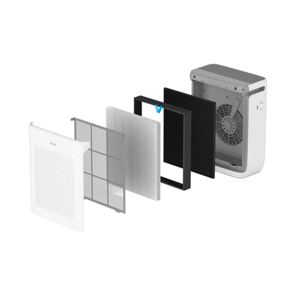 Filtru purificator de aer LEVOIT Vital 200S / Vital 200S Pro, Original, 3 în 1, Pre-filtru, True HEPA, Carbon Activ cu eficiență ridicată