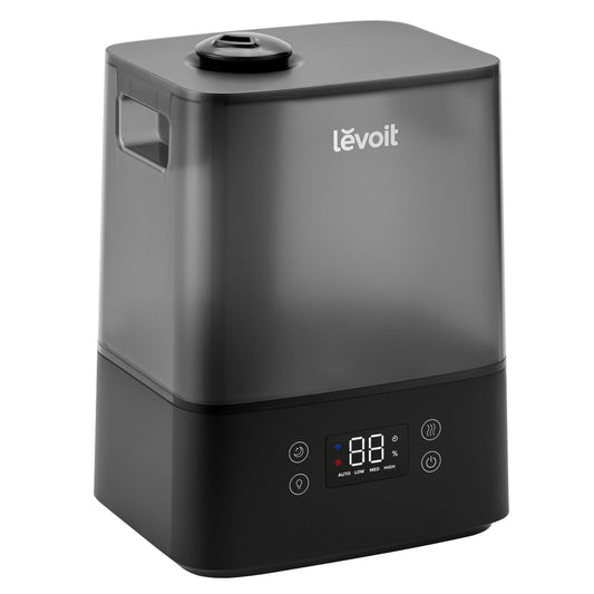 Umidificator de aer Smart LEVOIT Classic 300S PRO, Wi-Fi, Rezervor 6L, Silentios, Funcție AUTO, Aromaterapie, Autonomie 60 ore, Negru