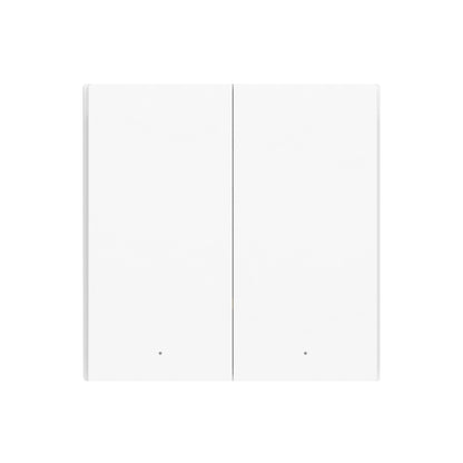 Comutator Wireless AQARA H1, Dublu Rocker (Zigbee 3.0), Control Scene/Dispozitive, Compatibil HomeKit/Alexa/Google Assistant, Baterie 5 Ani, Alb