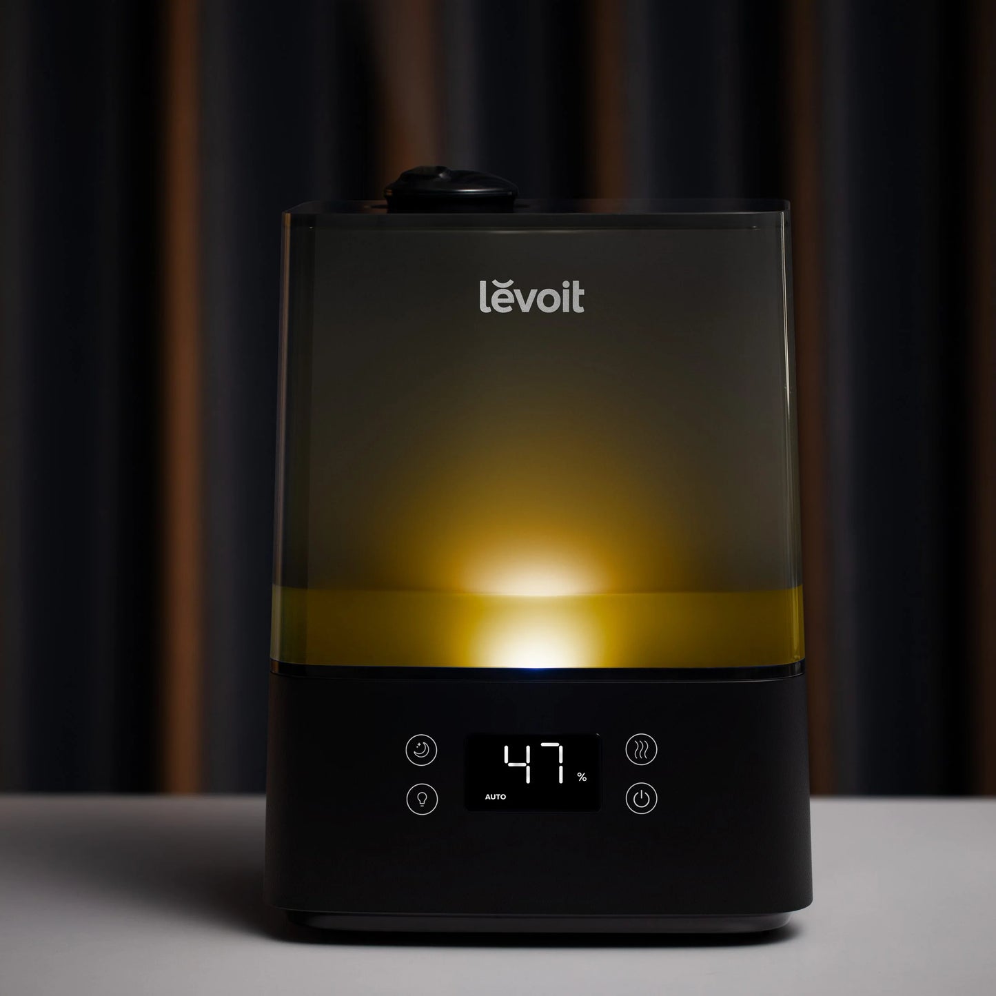 Umidificator de aer Smart LEVOIT Classic 300S PRO, Wi-Fi, Rezervor 6L, Silentios, Funcție AUTO, Aromaterapie, Autonomie 60 ore, Negru