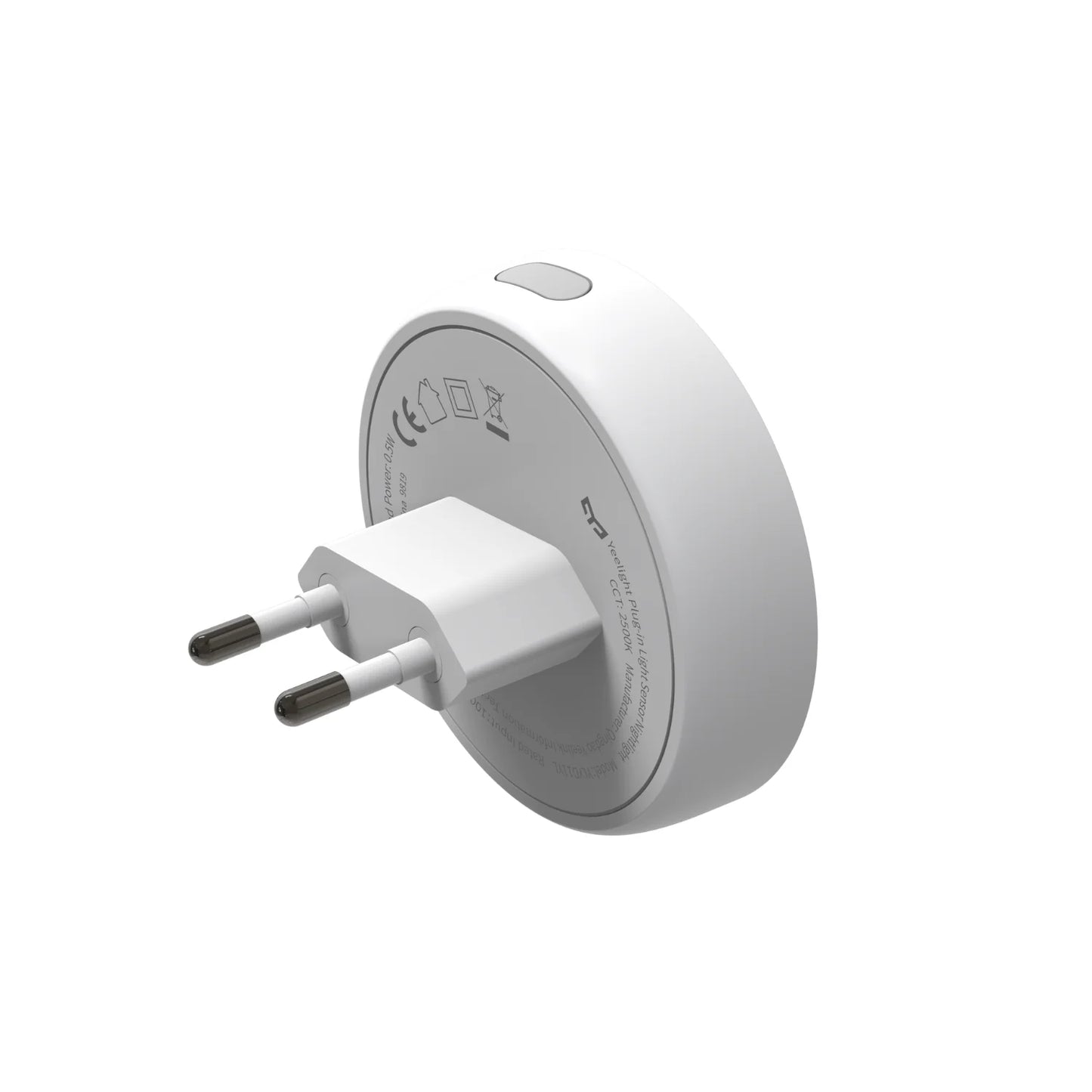 Lumină Veghe Plug-in YEELIGHT, Senzor de Lumină, Wi-Fi, 2500K Alb Cald, 0,5W, Auto ON/OFF, Design Elegant & Durabil
