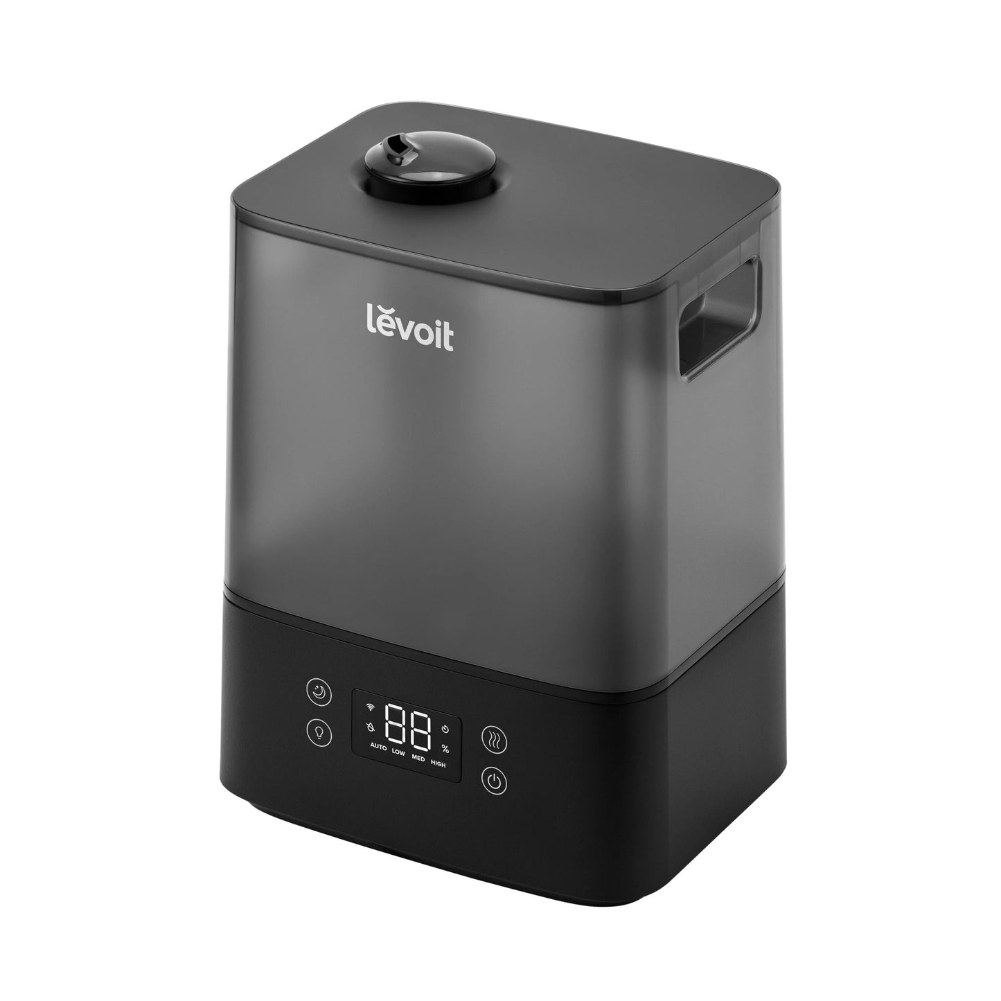 Umidificator de aer Smart LEVOIT Classic 300S PRO, Wi-Fi, Rezervor 6L, Silentios, Funcție AUTO, Aromaterapie, Autonomie 60 ore, Negru