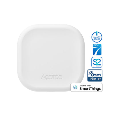 Amplificator Smart AEOTEC Range Extender 7, Tehnologie Z-Wave Plus V2, Repeater Semnal Z-Wave/Z-Wave Plus, Instalare Plug & Play, SmartStart, S2 Security, Compatibil Hub Z-Wave 700 Series