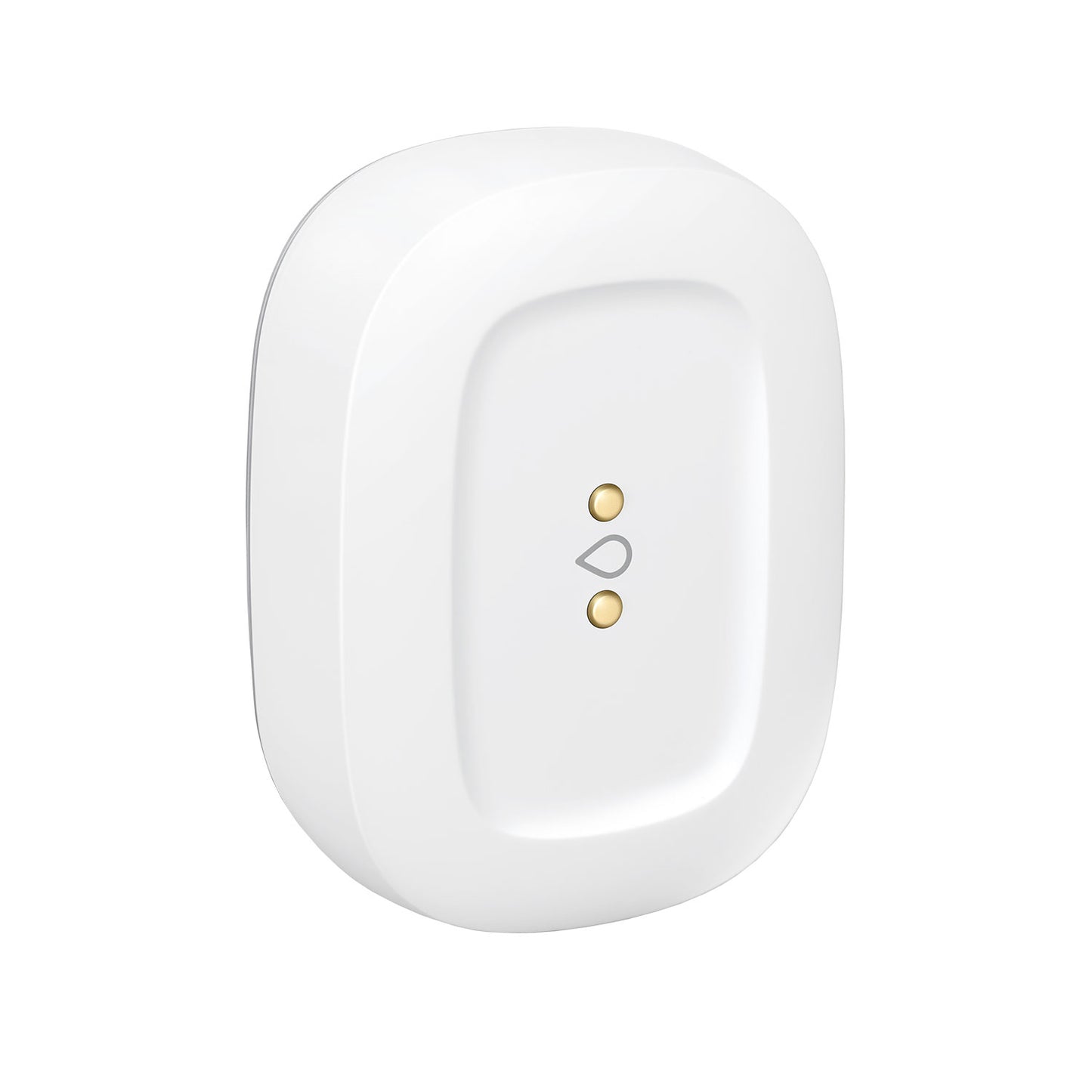 Senzor Smart AEOTEC Water Leak, Tehnologie Zigbee 3.0, Detectare Scurgeri & Inundații, Monitorizare Temperatură, Notificări SmartThings, Compact & Slim, Baterie CR2