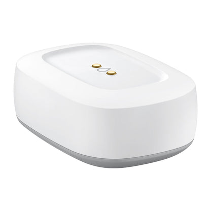 Senzor Smart AEOTEC Water Leak, Tehnologie Zigbee 3.0, Detectare Scurgeri & Inundații, Monitorizare Temperatură, Notificări SmartThings, Compact & Slim, Baterie CR2