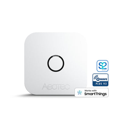Senzor Smart AEOTEC aërQ, Tehnologie Z-Wave 700, Monitorizare Temperatură & Umiditate, SmartStart & S2 Security, Punct Rouă, Detectare Posibilitate Mucegai, Baterie 2 ani