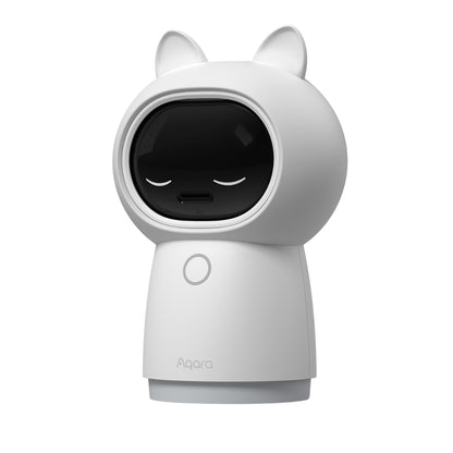 Cameră Supraveghere Smart AQARA Hub G3, Rezoluție 2K, Recunoaștere AI, Zigbee 3.0, Obiectiv Wide 110°, Acoperire 360°