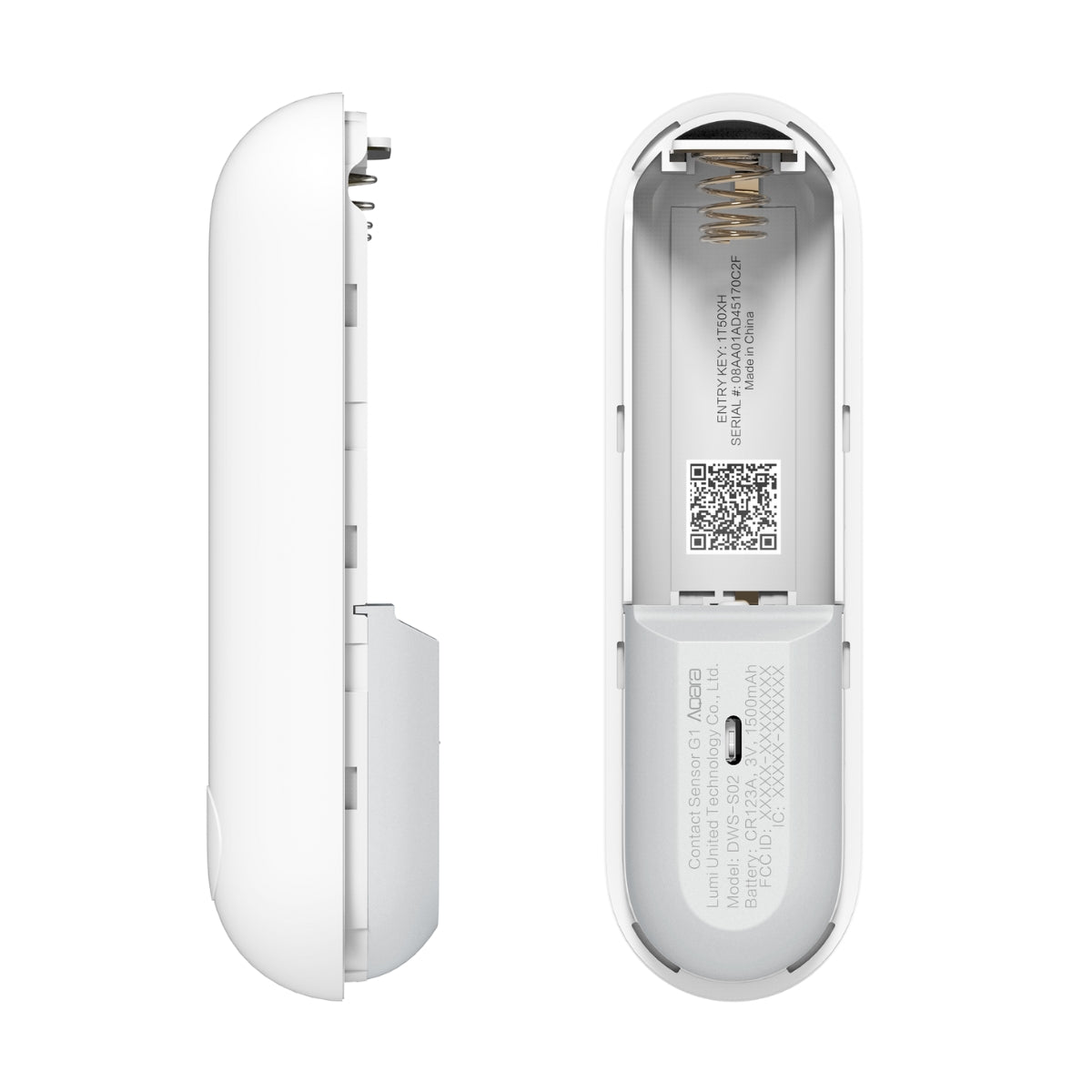 Senzor Smart AQARA Door & Window P2, Tehnologie Matter over Thread, Detectare Deschidere/Ușă & Fereastră, Monitorizare în Timp Real, Compatibil Apple Home/Google/Alexa/SmartThings, Instalare Ușoară, Autonomie Extinsă