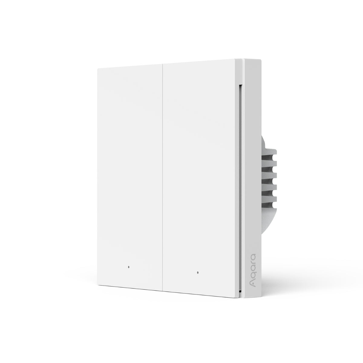Comutator AQARA H1, Dublu Rocker (Zigbee 3.0), Automatizări, Control Scene/Dispozitive, Compatibil HomeKit/Alexa/Google Assistant, Alb