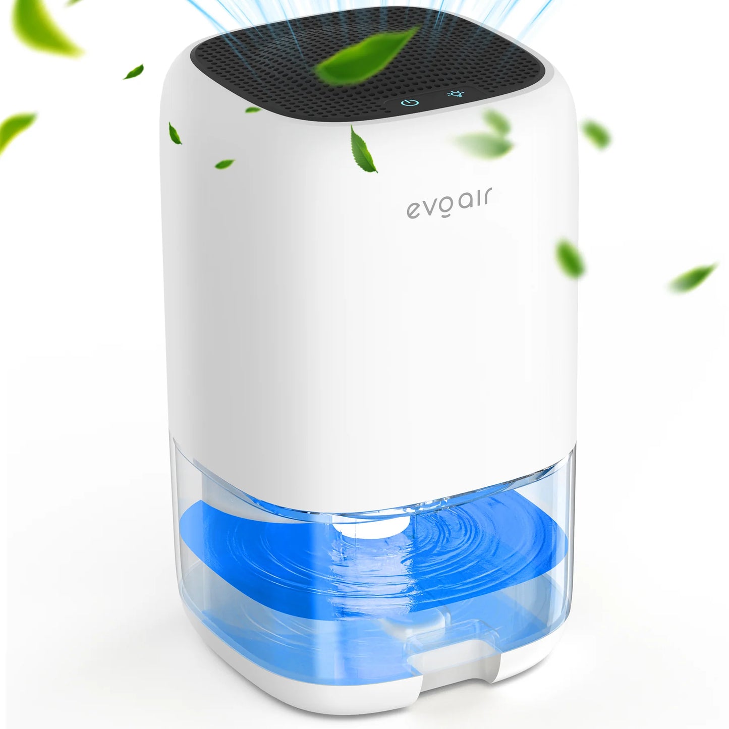 Dezumidificator de aer EVOAIR HUMIX300, Lumină Ambientală (7 culori), Rezervor 1L, Capacitate 300ml/24 ore