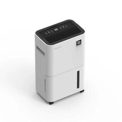 Dezumidificator de aer EVOAIR OptiDry 20, Senzor Umiditate, Funcție Memorie, Display Digital, Uscare Rufe, Rezervor 2L, Capacitate 20L/24 ore