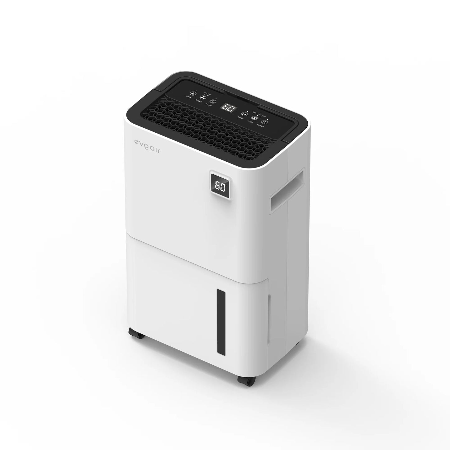 Dezumidificator de aer EVOAIR OptiDry 16, Senzor Umiditate, Funcție Memorie, Display Digital, Uscare Rufe, Rezervor 2L, Capacitate 16L/24 ore