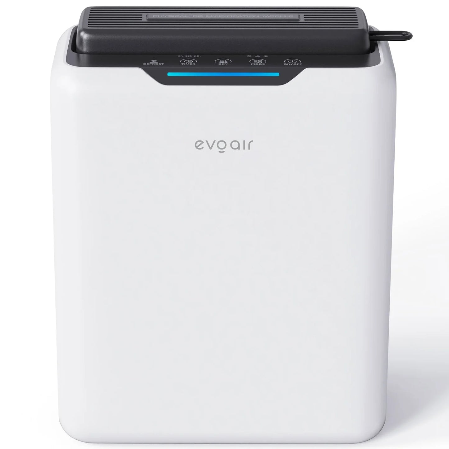 Dezumidificator de aer EVOAIR HUMIXDUO, 3 Moduri Funcționare, Lumină Ambientală, Rezervă Silicagel, Timer 48 ore, Rezervor 2.5L, Capacitate 500ml/24 ore
