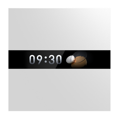 Întrerupător Smart AQARA Display Switch V1 EU, Zigbee & Matter over Bridge, 4 Butoane Configurabile, Ecran LCD 2.08”, Monitorizare Consum Energie, Senzor Prezență, Control Local & Automatizări Smart Home