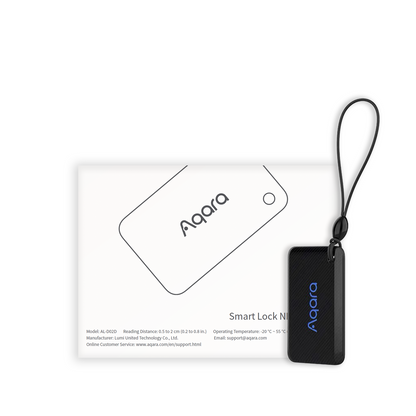 Card NFC AQARA Smart Access, Compatibil Aqara U200, Acces Rapid & Securizat, Fără Baterie, Format Tip Card