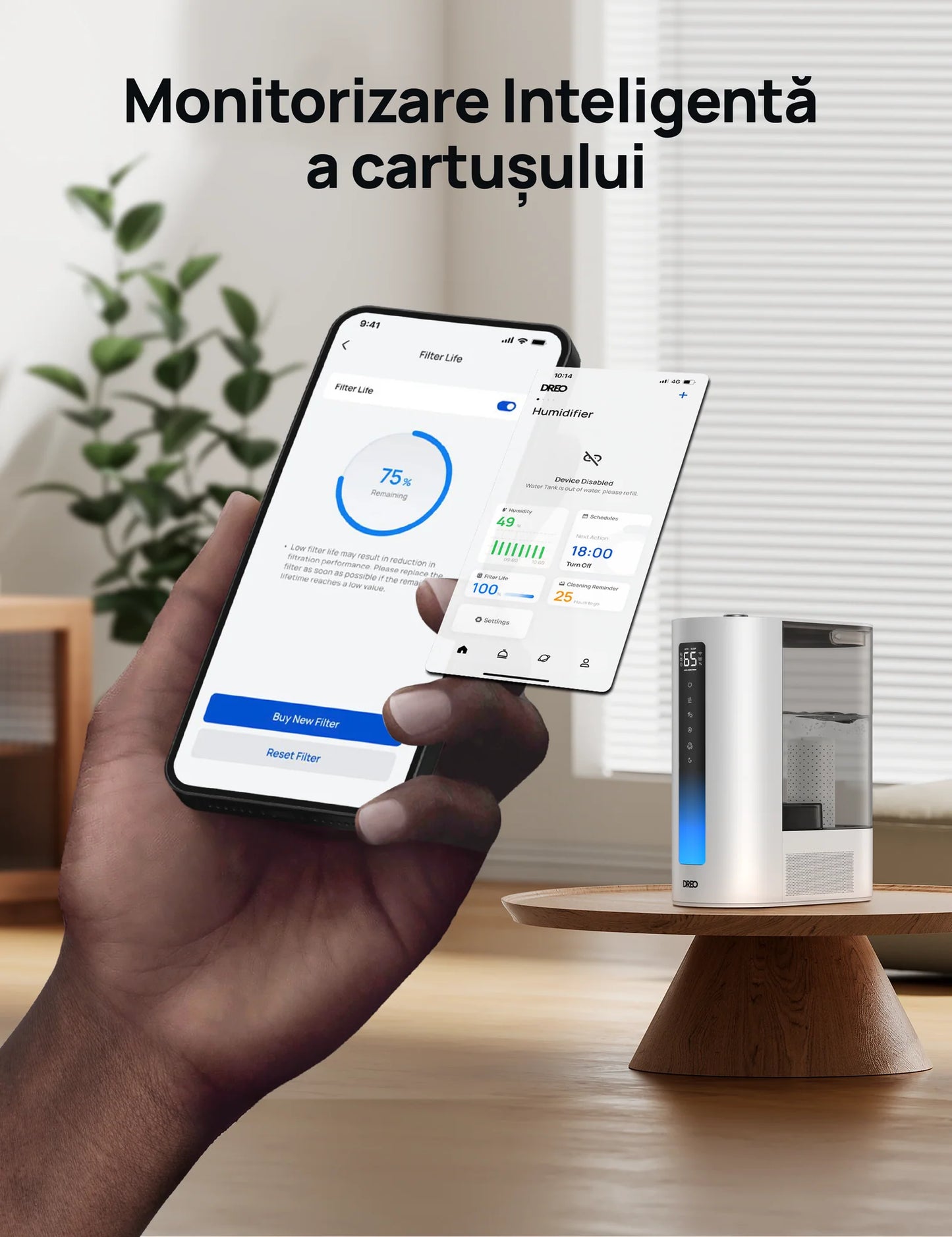 Filtru umidificator de aer DREO HPA017 - Set 3 bucăți