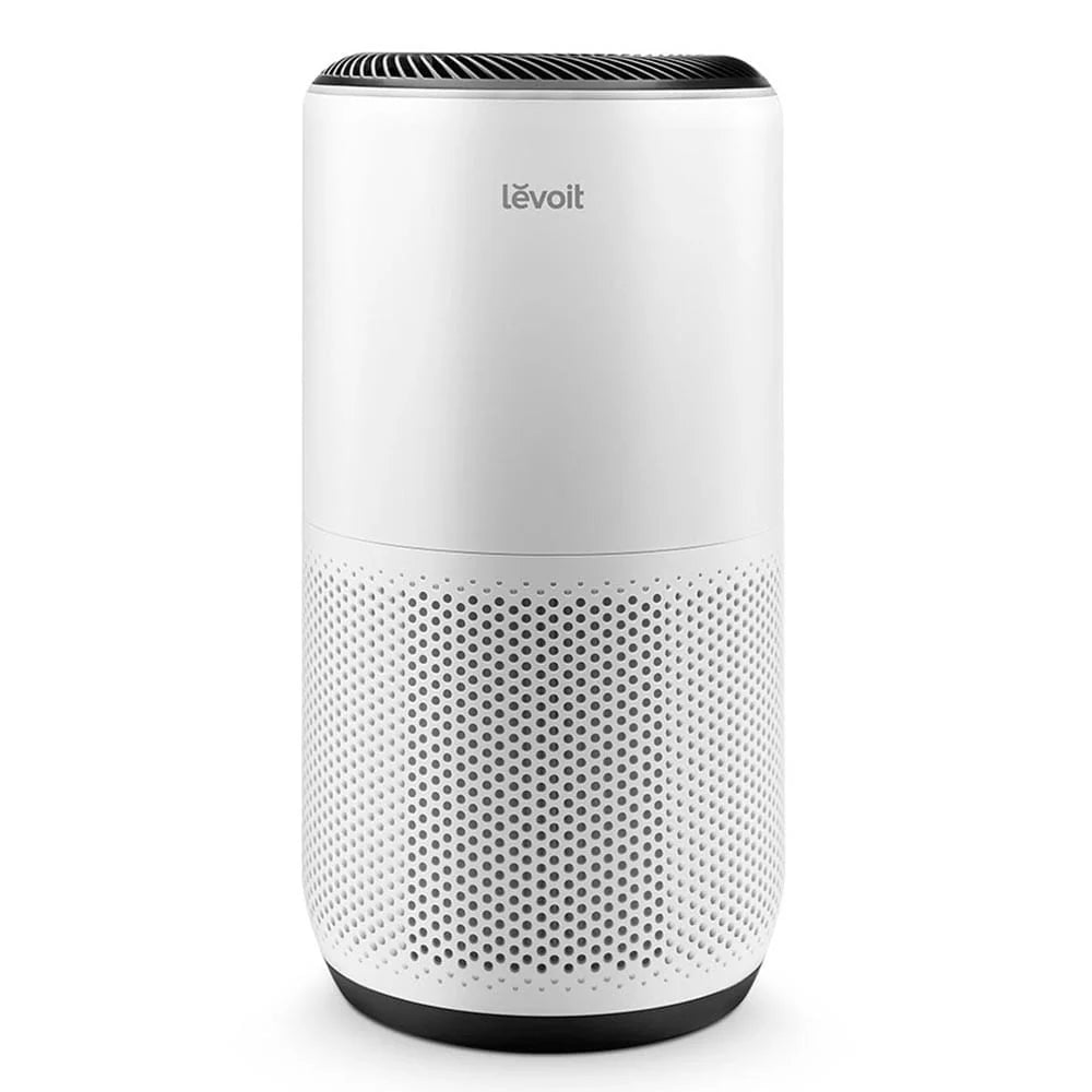 Purificator de aer Smart LEVOIT Core 400S Wi-Fi, Filtru 3 în 1 True HEPA, Carbon Activ, Senzor Calitate Aer, Mod Auto, Alexa, Google Home, Panou Comandă Touch Screen, Control Remote, Alb