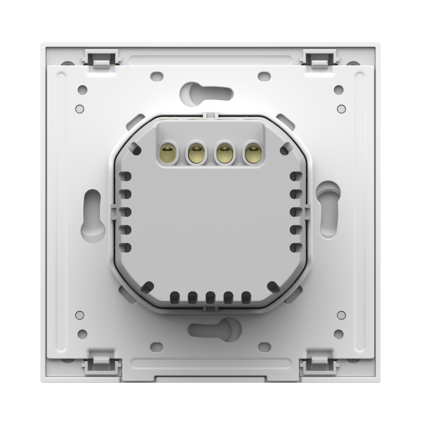 Întrerupător Smart AQARA Display Switch V1 EU, Zigbee & Matter over Bridge, 4 Butoane Configurabile, Ecran LCD 2.08”, Monitorizare Consum Energie, Senzor Prezență, Control Local & Automatizări Smart Home