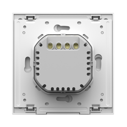 Întrerupător Smart AQARA Display Switch V1 EU, Zigbee & Matter over Bridge, 4 Butoane Configurabile, Ecran LCD 2.08”, Monitorizare Consum Energie, Senzor Prezență, Control Local & Automatizări Smart Home