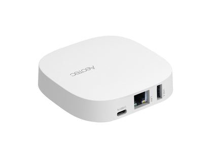 AEOTEC Smart Home Hub 2, SmartThings Hub V4, Thread, Zigbee & Matter, Control Local, Automatizări Avansate