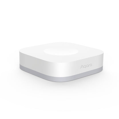 Telecomandă Smart AQARA Wireless Mini Switch T1, Tehnologie Zigbee 3.0, Control Lumini & Dispozitive Smart, Funcții Apăsare Simplă/Dublă/Lungă, Compatibil HomeKit, Google & Alexa, Baterie CR2032