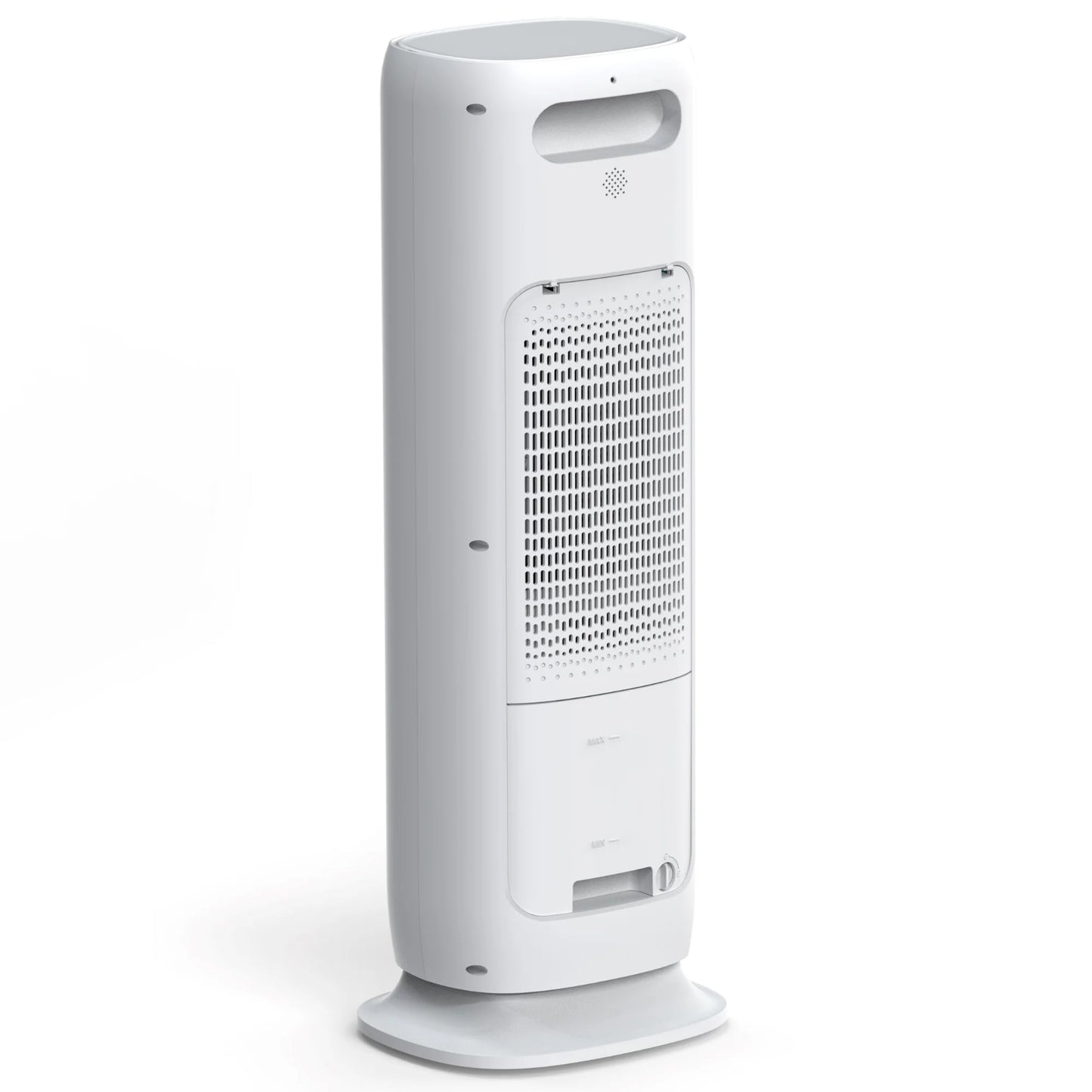 Ventilator Turn EVOAIR BRIIS SILVER, 4 în 1, Aerotermă, Funcție Încălzire/Răcire/Umidificare/Sterilizare UV, Telecomandă, 5 viteze, Pastile Răcire 2 + 2 Cadou, Rezervor 3.15L, Alb/Argintiu