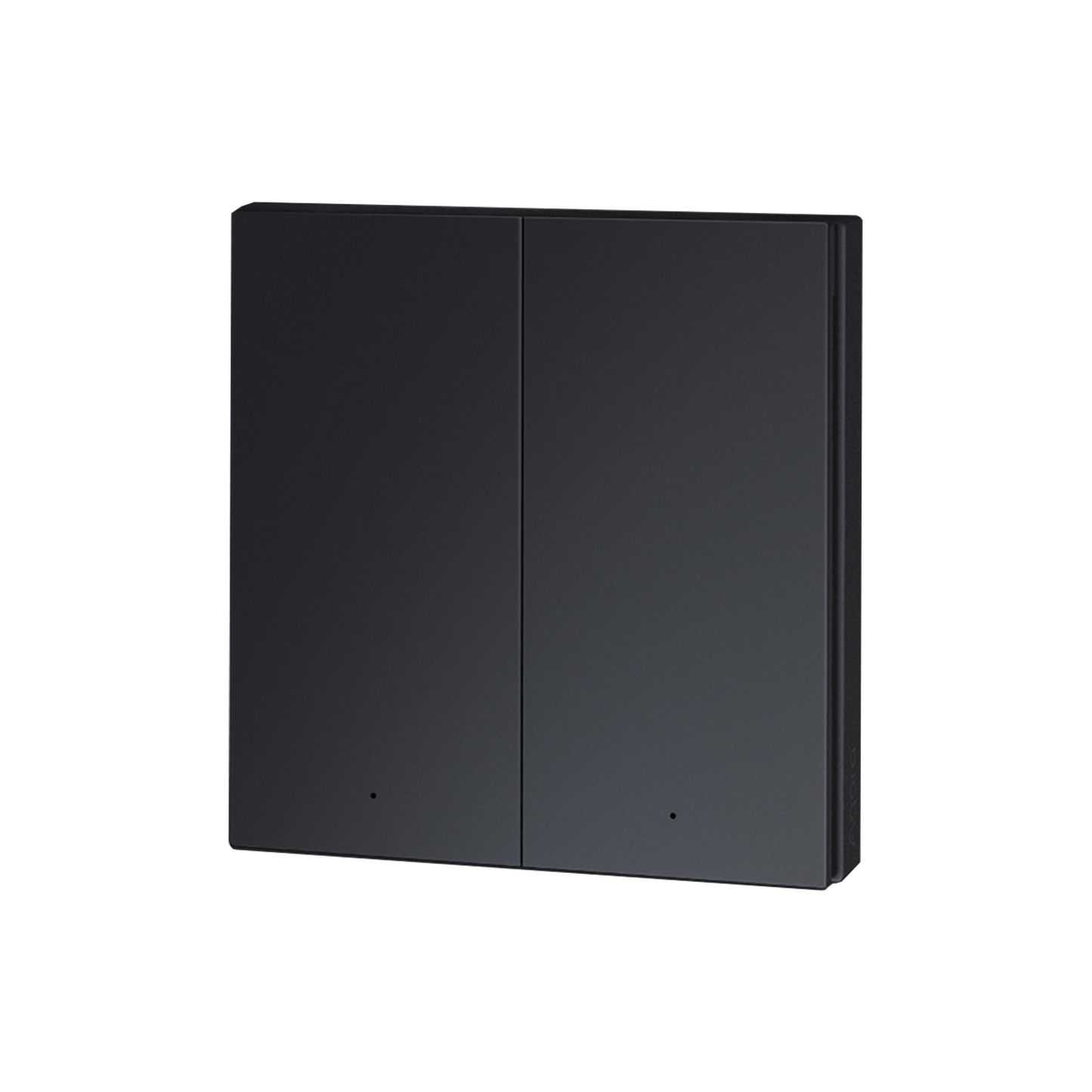 Comutator Wireless AQARA H1, Dublu Rocker (Zigbee 3.0), Control Scene/Dispozitive, Compatibil HomeKit/Alexa/Google Assistant, Baterie 5 Ani, Gri