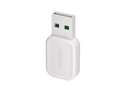 USB Gateway Smart Home AEOTEC Zi-Stick, Tehnologie Zigbee, Compatibil HomeAssistant, Automatizări Cloud-Free