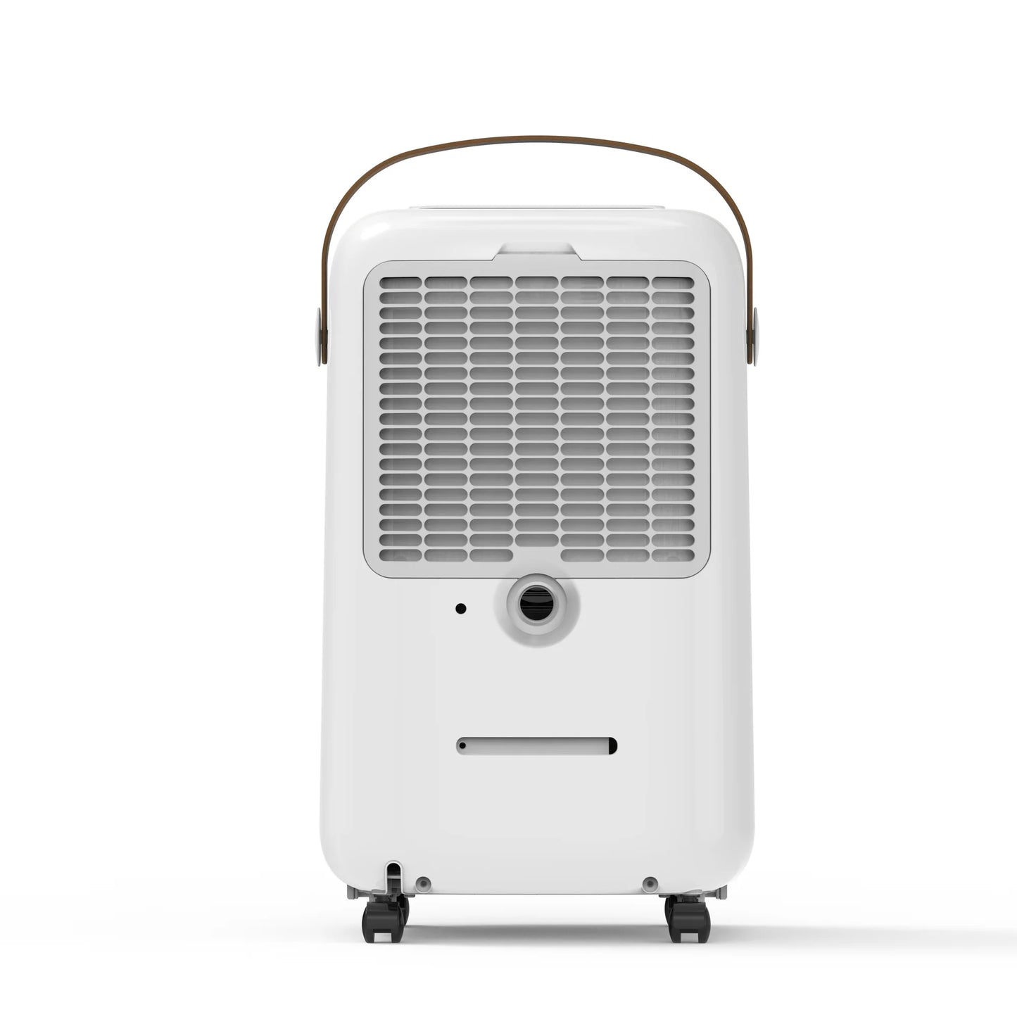 Dezumidificator de aer Smart EVOAIR NovaDry 12, Senzor Umiditate, Funcție Ionizare, Uscare Rufe, Lampă UVC, Curea Maro, Rezervor 2.5L, Capacitate 12L/24 ore