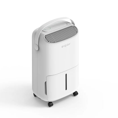 Dezumidificator de aer Smart EVOAIR NovaDry 16, Senzor Umiditate, Funcție Ionizare, Uscare Rufe, Lampă UVC, Curea Crem, Rezervor 2.5L, Capacitate 16L/24 ore