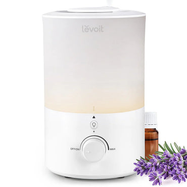 Umidificator de aer LEVOIT Dual 150, Rezervor 3L, Ultrasonic, Aromaterapie, Autonomie 25 ore