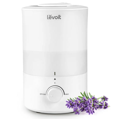 Umidificator de aer LEVOIT Dual 150, Rezervor 3L, Ultrasonic, Aromaterapie, Autonomie 25 ore