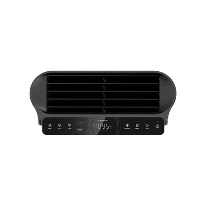 Purificator de aer Smart LEVOIT EverestAir Wi-Fi, Filtru True HEPA, Carbon Activ, Flux de Aer Multidirecțional, Mod Auto, Compatibil Alexa & Google Home, Touch Screen, Gri