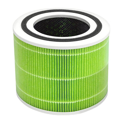 Filtru purificator de aer LEVOIT Core 300 / Core P350 pentru mucegai si bacterii, Original, 3 în 1, Pre filtru, True HEPA, Carbon Activ cu eficiență ridicată, Verde