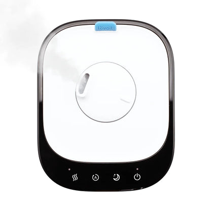 Umidificator de aer Smart LEVOIT OasisMist 1000S Cool Mist Tower, Wi-Fi, Rezervor 10L, Ultrasonic, Aromaterapie, Funcție AUTO, Autonomie 100 ore