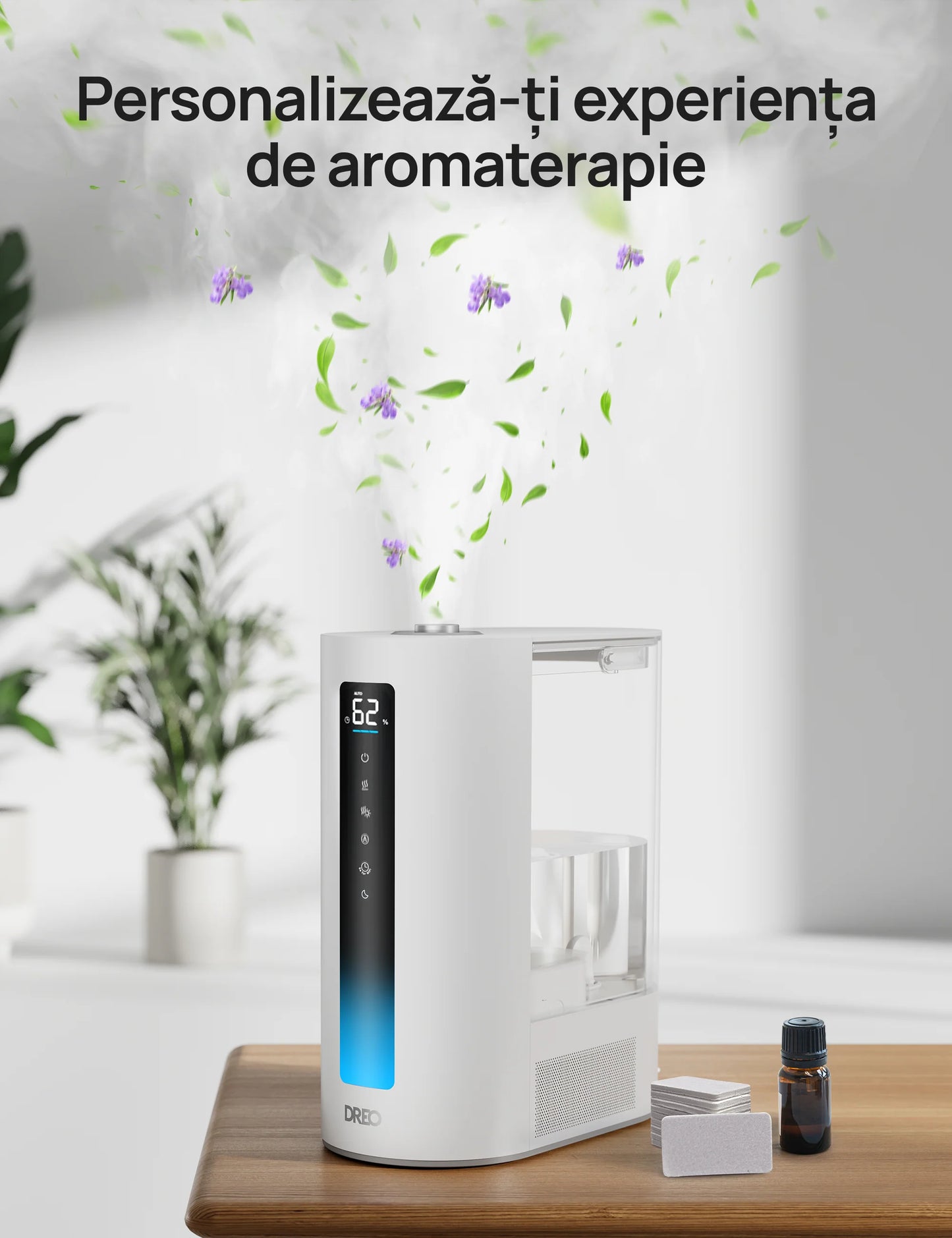 Set 24 Pad-uri Aromaterapie DREO - Compatibilitate DR-HHM