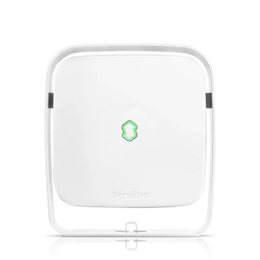 Senzor Calitate Aer Smart SENSIBO Elements, Wi-Fi, Senzor CO2, Senzor VOC, Senzor Umiditate, Senzor Temperatură, Indicator Poluare Aer, Compatibil Alexa & Google Home, Alb